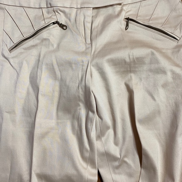 Cache Cream slacks flare size 10 - Picture 3 of 10